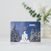 Frohe Weihnachten (Stehend Vorderseite)