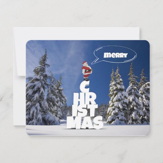 Frohe Weihnachten (Vorderseite)