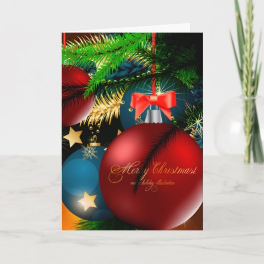 Frohe Weihnachten (Vorderseite)