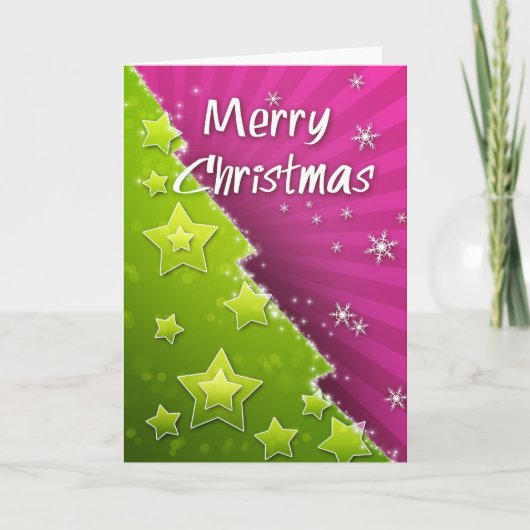 Frohe Weihnachten (Vorderseite)