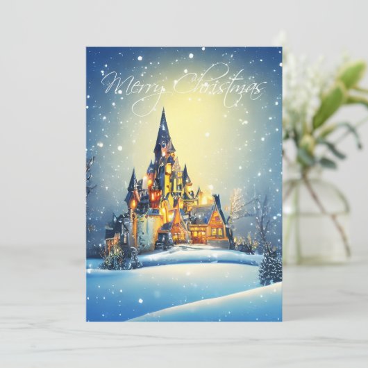 Frohe Weihnachten (Stehend Vorderseite)