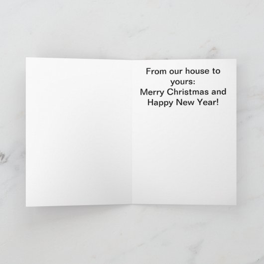 Frohe Weihnachten (Innenseite)