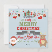 Frohe Weihnachten (Rückseite)