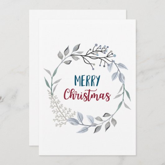 Frohe Weihnachten (Vorne/Hinten)