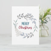 Frohe Weihnachten (Stehend Vorderseite)