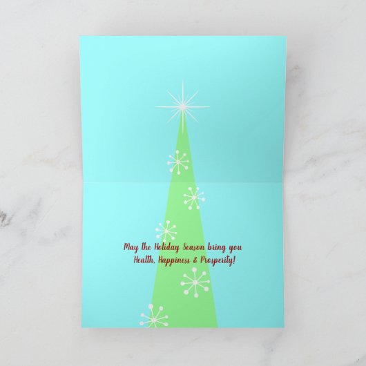 Frohe Weihnachten (Innenseite)