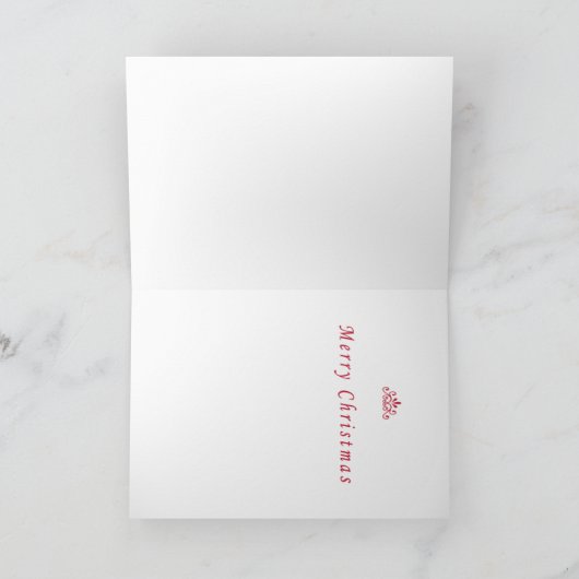 Frohe Weihnachten (Innenseite)