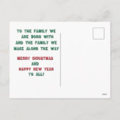 Frohe Weihnachten (Rückseite)