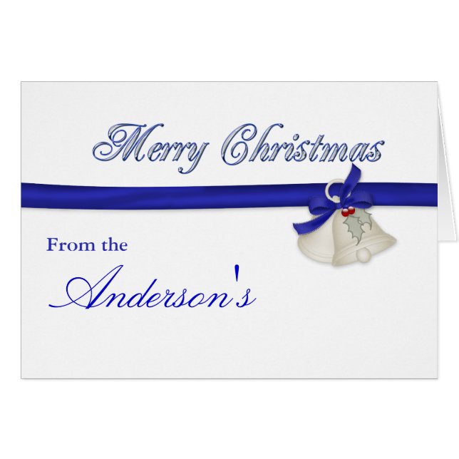 Frohe Weihnachten (Vorderseite (Horizontal))