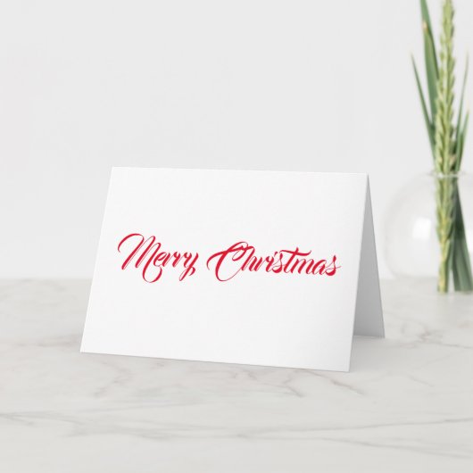 Frohe Weihnachten (Vorderseite)