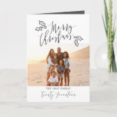 FROHE WEIHNACHTEN (Vorderseite)