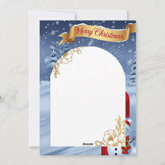 Frohe Weihnachten (Rückseite)