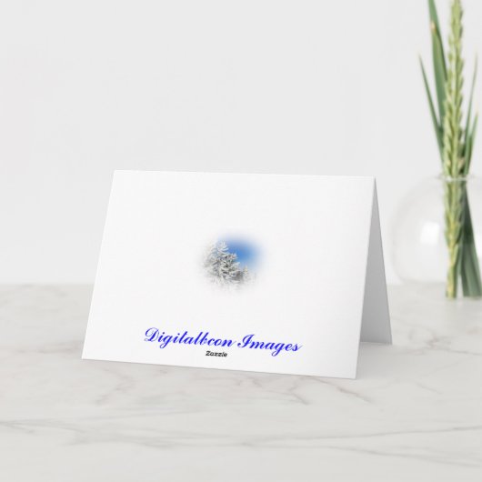 Frohe Weihnachten (Rückseite)