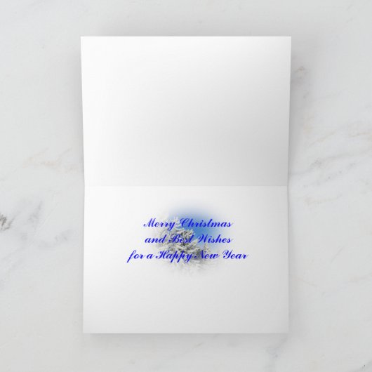 Frohe Weihnachten (Innenseite)