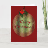 Frohe Weihnachten (Vorderseite)