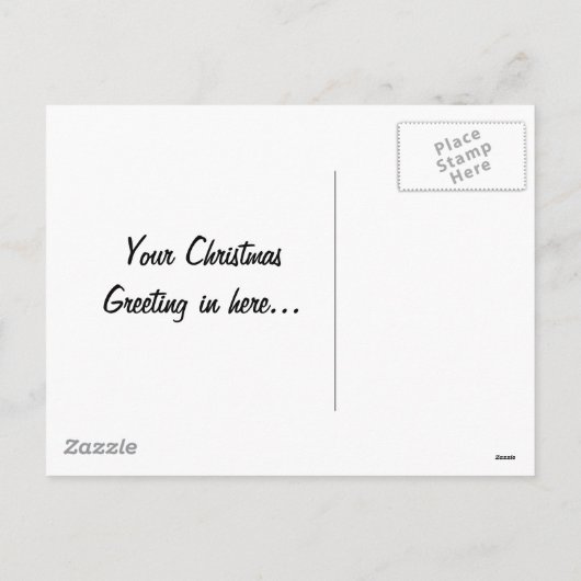 Frohe Weihnachten (Rückseite)