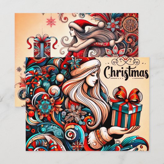 Frohe Weihnachten (Vorne/Hinten)