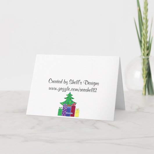 Frohe Weihnachten (Rückseite)