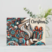 Frohe Weihnachten (Stehend Vorderseite)