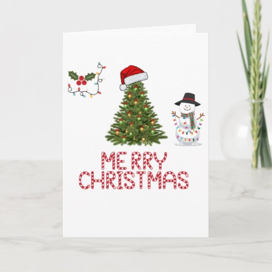 Frohe Weihnachten (Vorderseite)