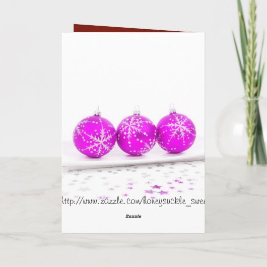 Frohe Weihnachten (Rückseite)