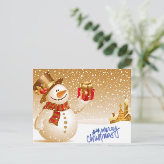 frohe Weihnachten (Stehend Vorderseite)