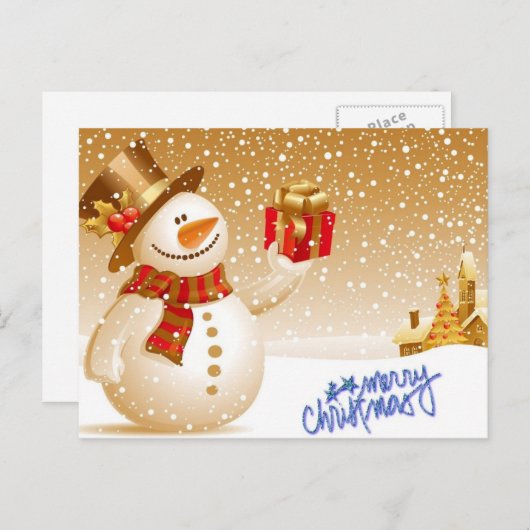 frohe Weihnachten (Vorne/Hinten)