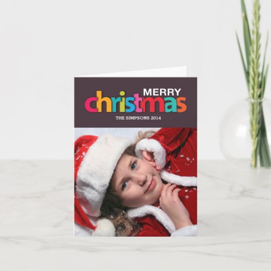 frohe Weihnachten (Vorderseite)