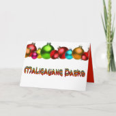 Frohe Weihnachten (Vorderseite)