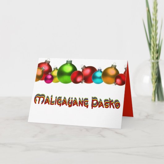 Frohe Weihnachten (Vorderseite)