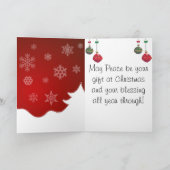 Frohe Weihnachten (Innenseite)