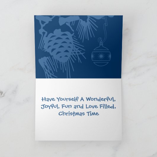 Frohe Weihnachten (Innenseite)