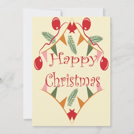 Frohe Weihnachten (Vorderseite)