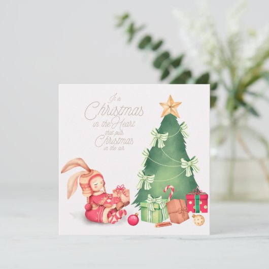 Frohe Weihnachten (Stehend Vorderseite)