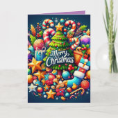 Frohe Weihnachten11 Karte (Vorderseite)