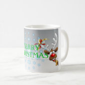 Frohe Weihnachten 11 Unze-Klassiker-Tasse Kaffeetasse (VorderseiteRechts)