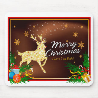 Frohe Weihnachten 15 Mousepad