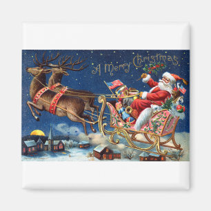 Frohe Weihnachten 1906 Magnet