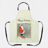 Frohe Weihnachten 1914 Schneebräunung Schürze (Vorderseite)