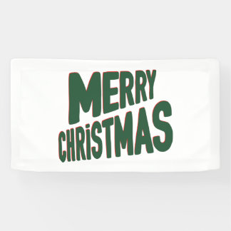 Frohe Weihnachten 1.6x3 Vinylbanner Banner