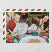 Frohe Weihnachten 1 Foto (Vorne/Hinten)