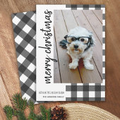 Frohe Weihnachten 1 Foto White Black Buffalo Karie