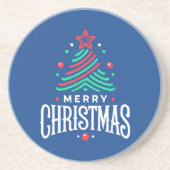 Frohe Weihnachten 1 Getränkeuntersetzer (Vorne)
