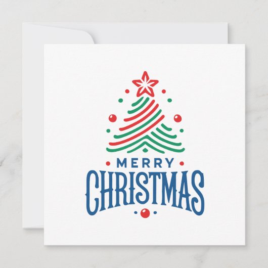 Frohe Weihnachten 1 Karte (Vorderseite)