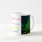 (Frohe Weihnachten - 1) Klassische Tasse, 11 oz Kaffeetasse (VorderseiteRechts)