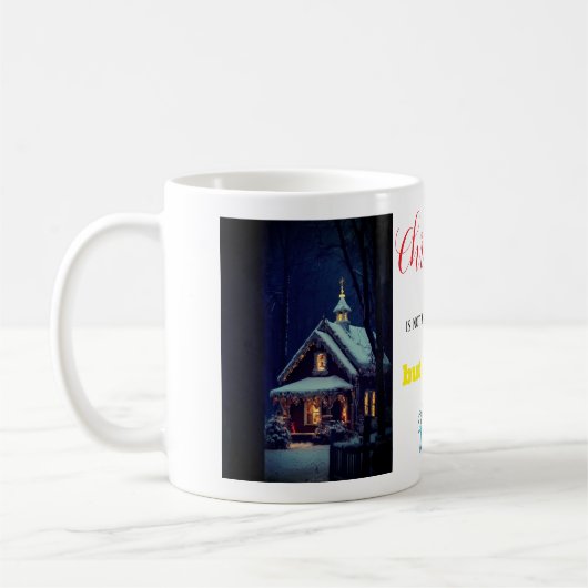 (Frohe Weihnachten - 1) Klassische Tasse, 11 oz Kaffeetasse (Links)