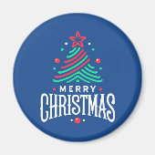 Frohe Weihnachten 1 Magnet (Vorne)