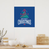 Frohe Weihnachten 1 Poster (Küche)