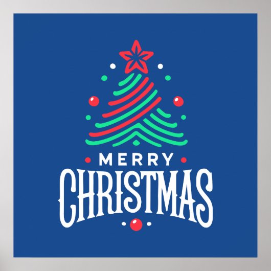 Frohe Weihnachten 1 Poster (Vorne)