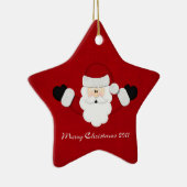 Frohe Weihnachten 2011 Keramikornament (Rechts)